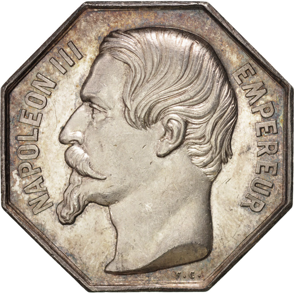 Francja, Token, Notariusz, AU(55-58), Srebro