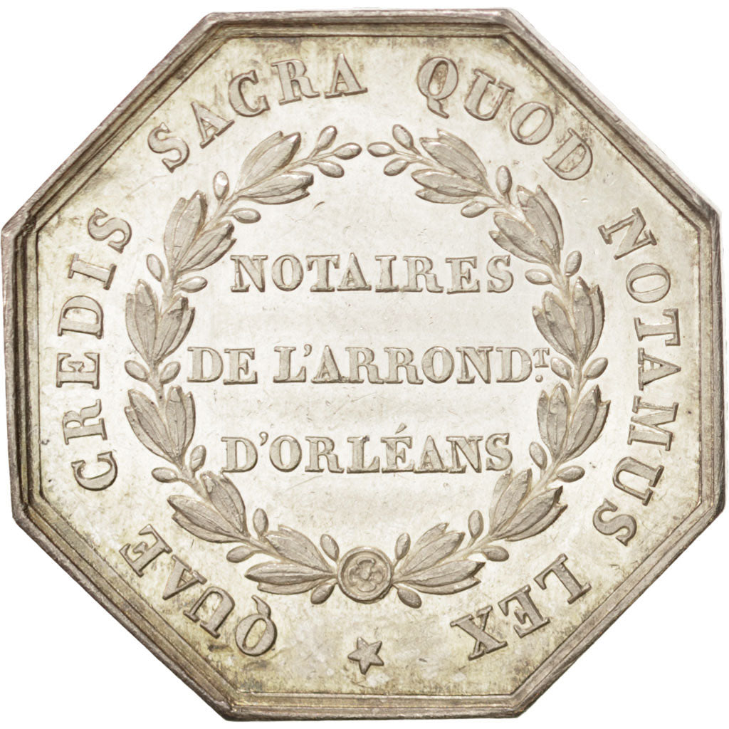 Francia, Token, Notary, EBC+, Plata, Lerouge:253 b.
