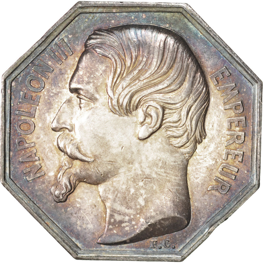 Frankreich, Token, Notary, VZ, Silber, Lerouge:79