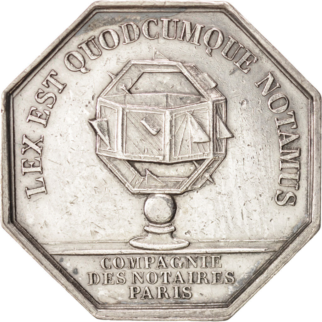 Francia, Token, Notary, Barre, MBC+, Plata, Lerouge:320