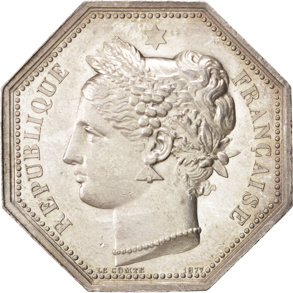 Frankreich, Token, Notary, SS+, Silber, Lerouge:363