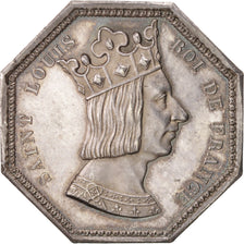 France, Token, Saint Louis, Notaires de l'arrondissement de Louviers, Silver