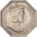 France, Token, Notary, AU(55-58), Silver, Lerouge:389