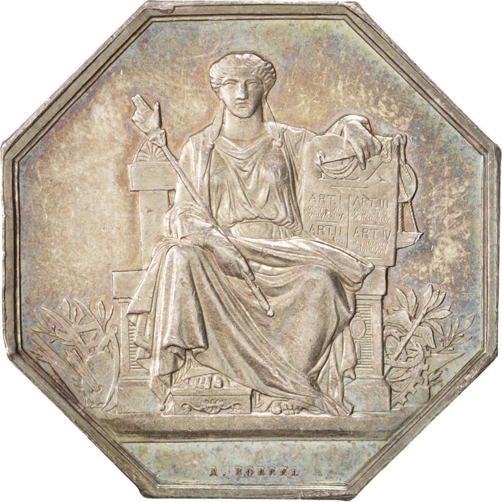 Francia, Token, Notary, Borrel, SPL-, Argento, Lerouge:321 r