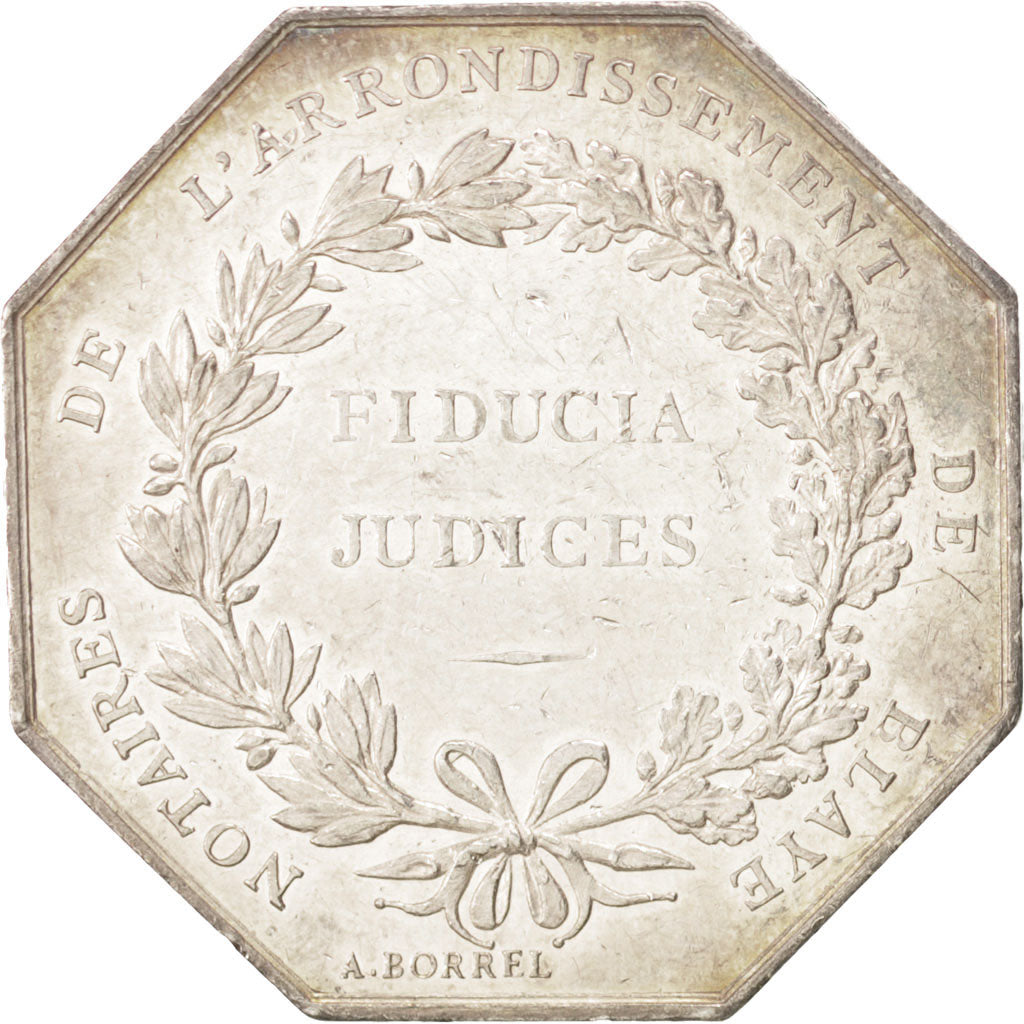 Francia, Token, Notary, Borrel, EBC, Plata, Lerouge:50b.