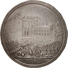 Francia, Medal, End of Monarchy, BB+, Stagno, 65