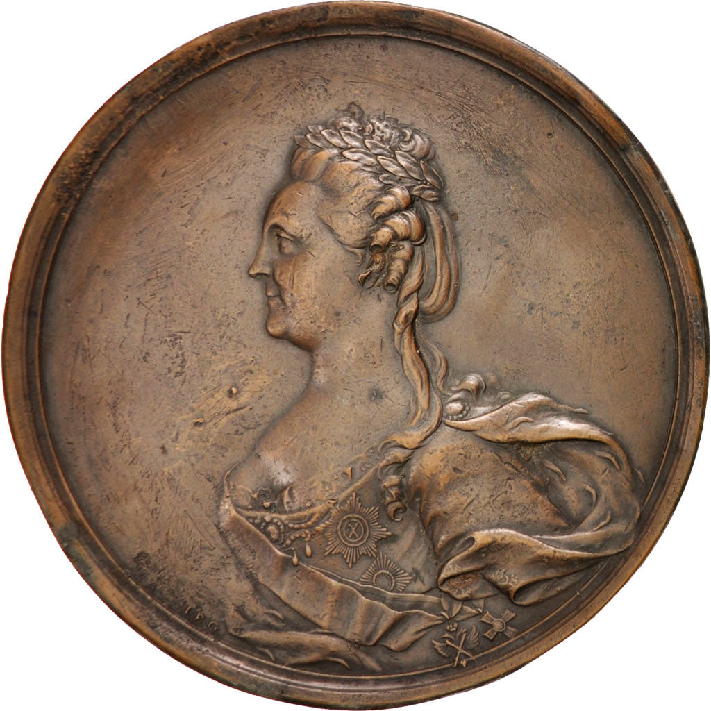Russia, History, Medal, AU(50-53), Bronze, 81, 128.00