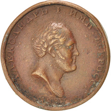 Russia, History, Alexandre Ier, Medal, EF(40-45), Bronze, 21, 9.90