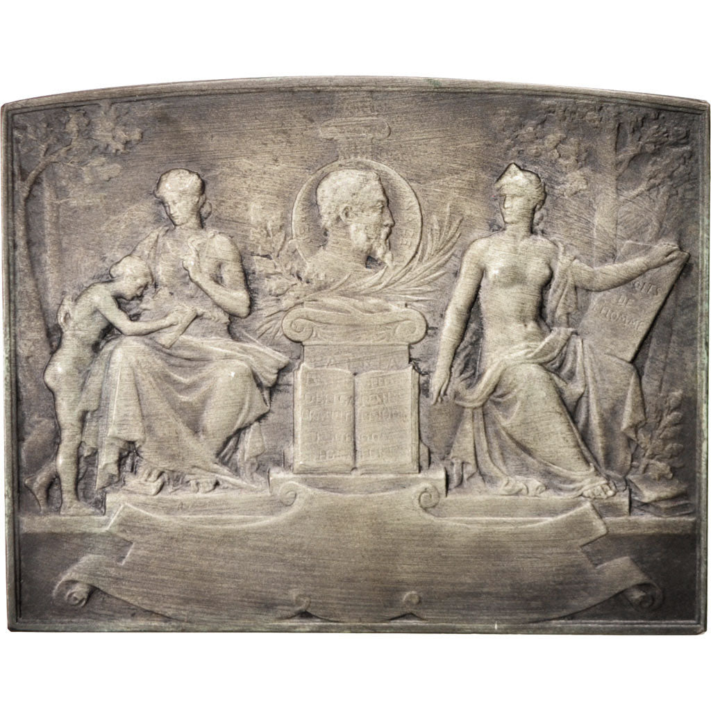 Francia, Medal, French Third Republic, Arts & Culture, BB, Bronzo
