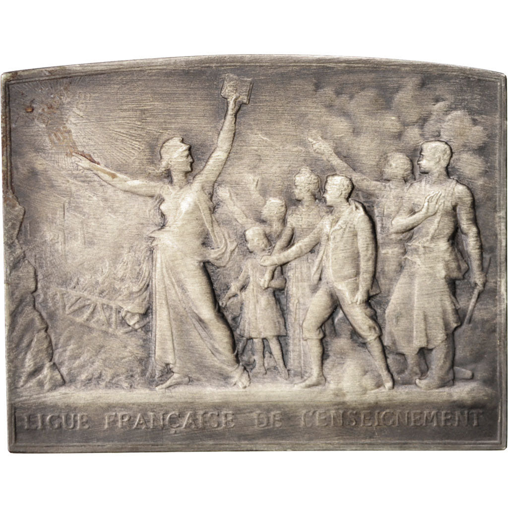 Francia, Medal, French Third Republic, Arts & Culture, BB, Bronzo