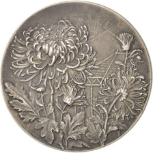 Frankrijk, Medal, French Third Republic, Flora, Rivet, PR, Zilver