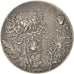 Frankrijk, Medal, French Third Republic, Flora, Rivet, PR, Zilver