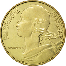 FRANCE, Marianne, 20 Centimes, 1966, Paris, KM #930, MS(63), Aluminum-Bronze,...