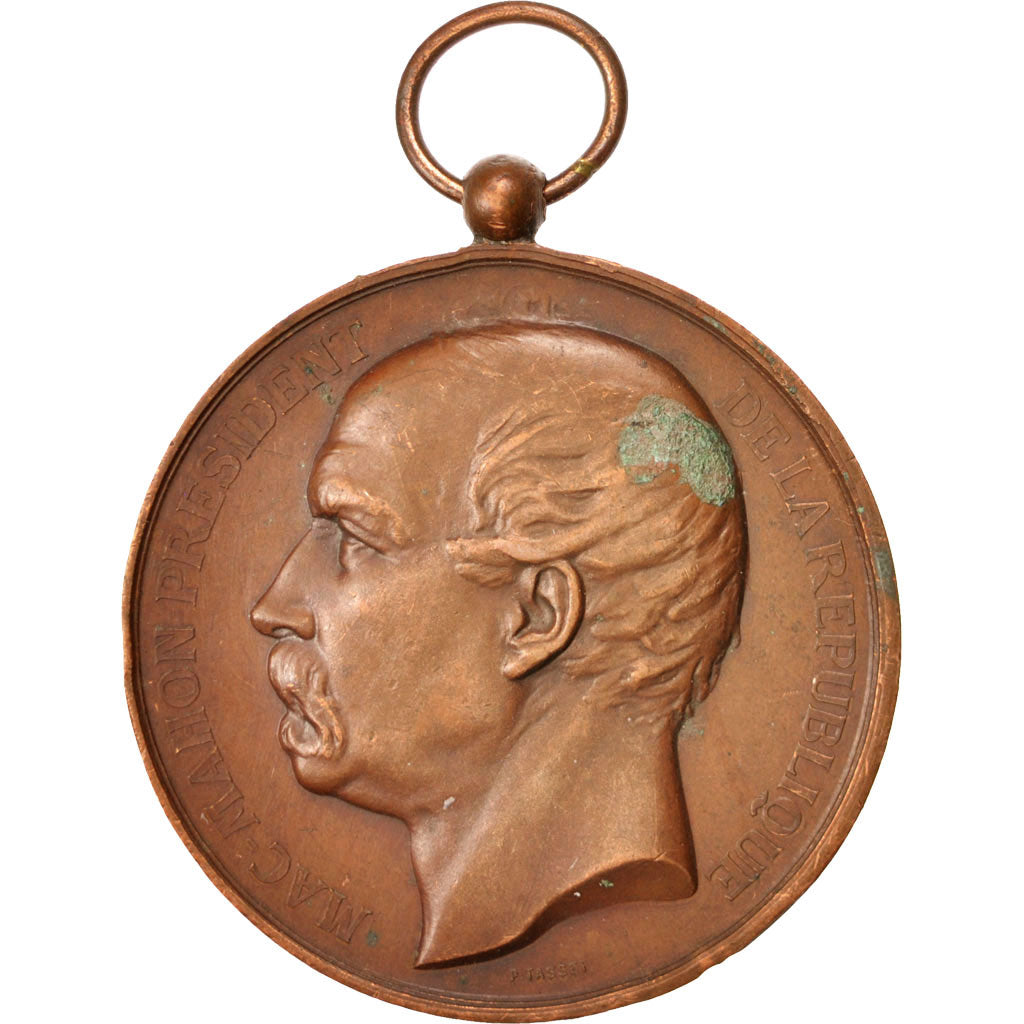 Frankrijk, Medal, French Third Republic, Sports & leisure, Tasset, ZF, Bronze