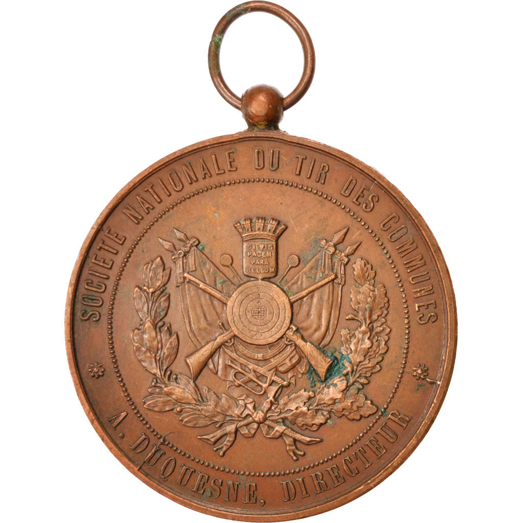 Frankrijk, Medal, French Third Republic, Sports & leisure, Tasset, ZF, Bronze