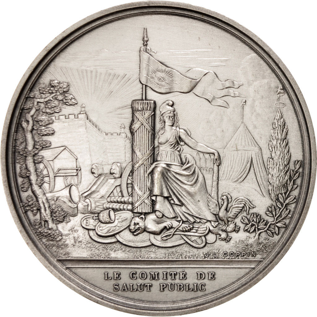 Francia, Medal, French Fifth Republic, History, SPL-, Bronzo