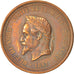 Francia, Medal, Second French Empire, Business & industry, Borrel, MB+, Rame