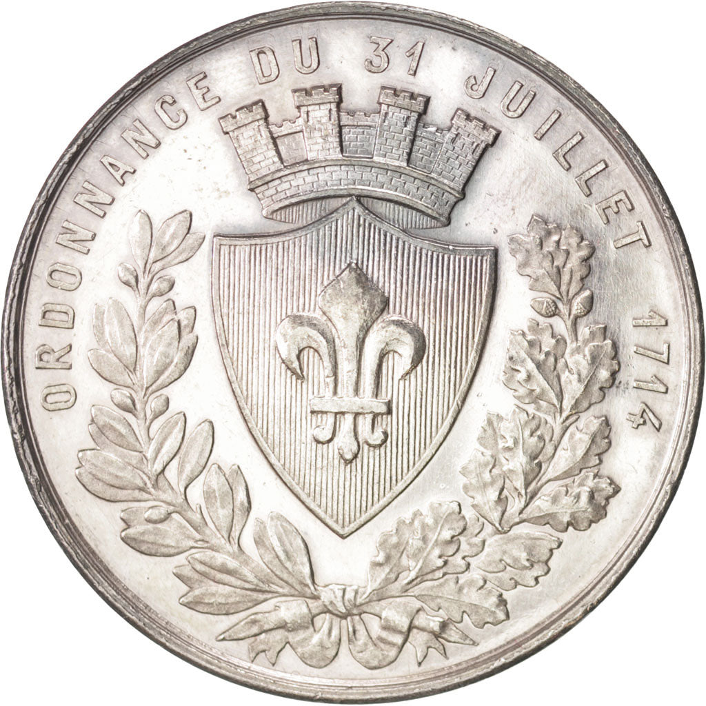 France, Medal, French Third Republic, Business & industry, SUP, Argent