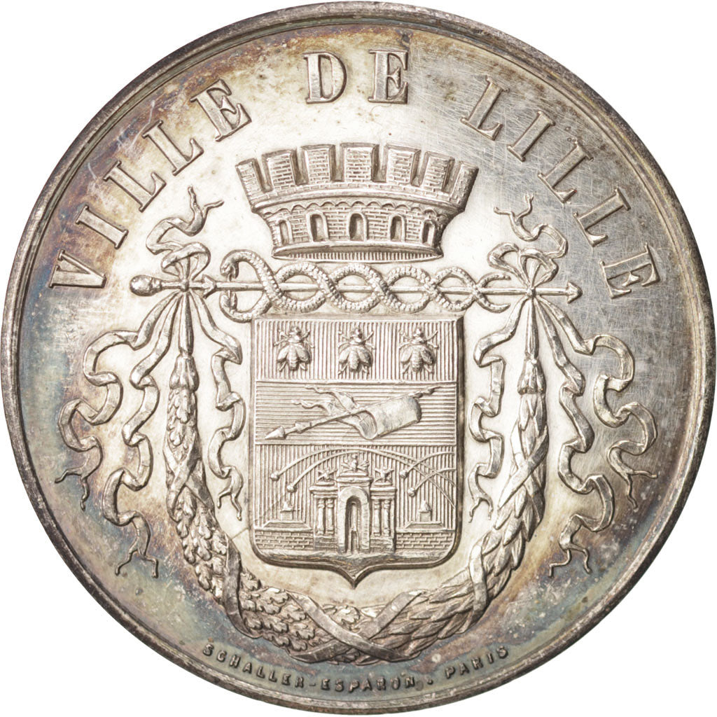 Francia, Medal, French Third Republic, Politics, Society, War, Esparon, SPL-