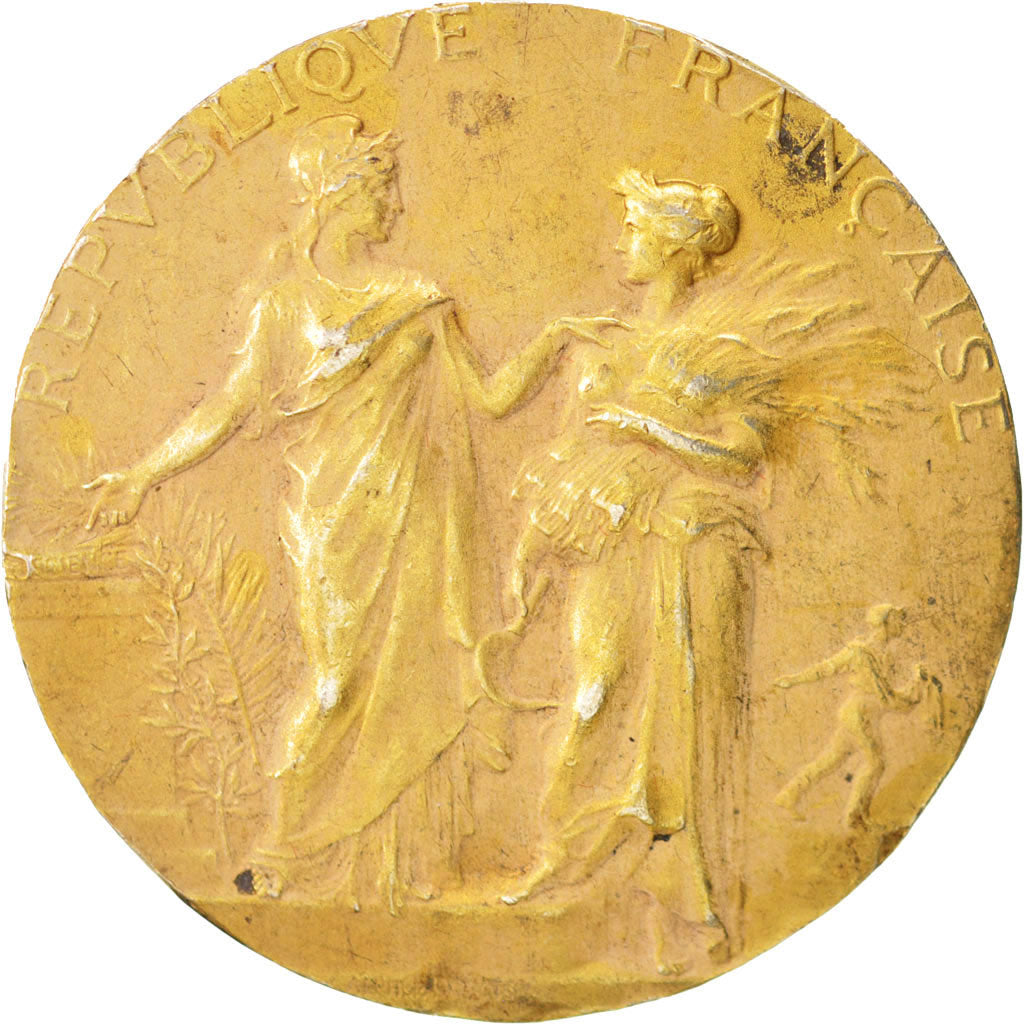 France, Medal, French Third Republic, Business & industry, Dubois.A, TTB