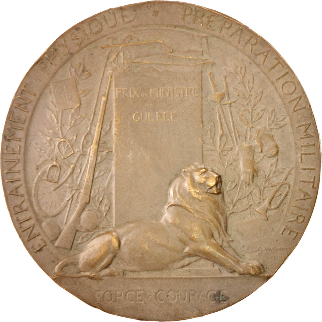 FRANCE, Politics, Society, War, French Third Republic, Medal, EF(40-45),...