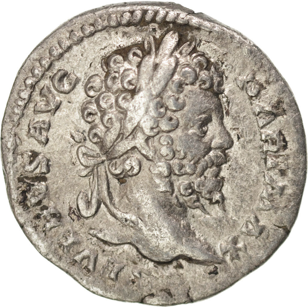 Moneta, Septimius Severus, Denarius, Roma, EF(40-45), Srebro, Cohen:761