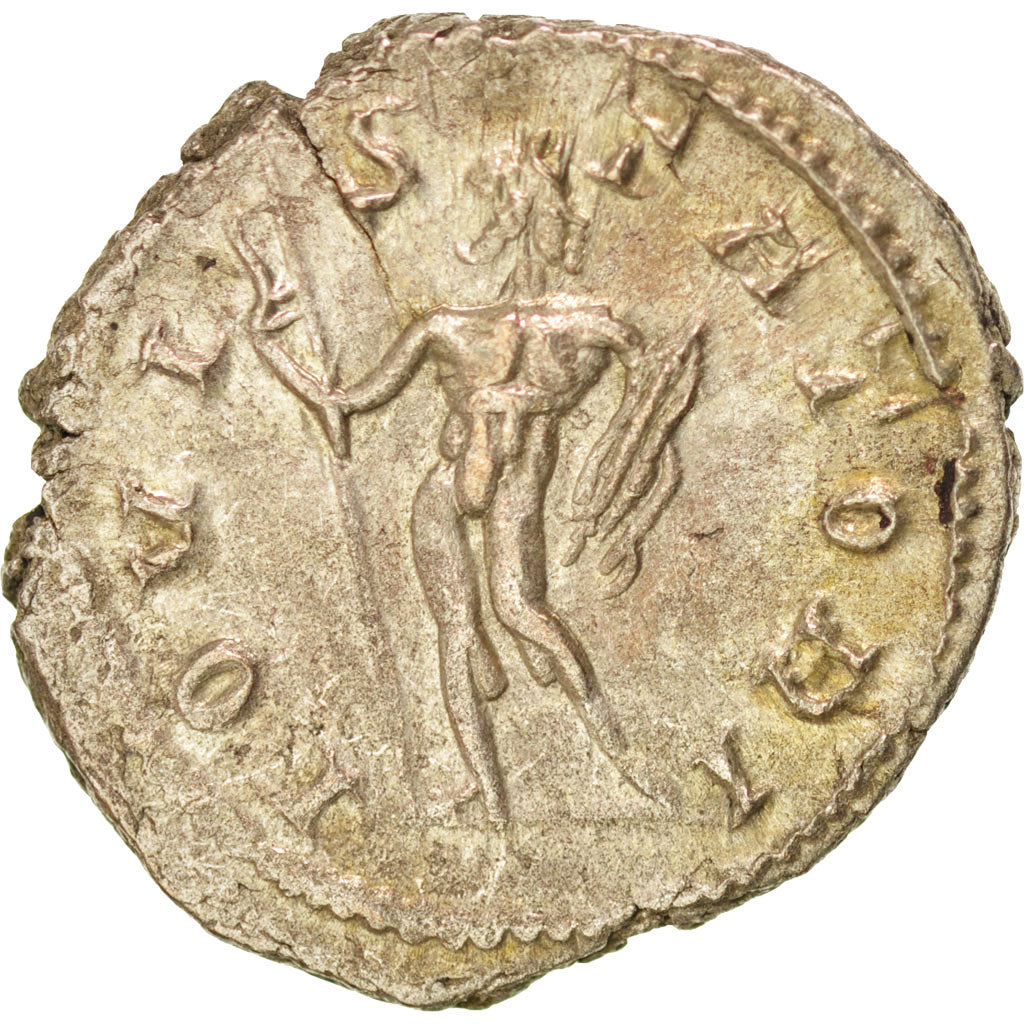 Postumus, Antoninianus, AU(55-58), Billon, RIC #309., 3.40