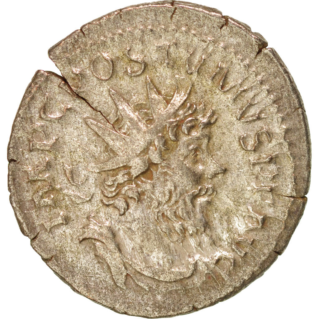Monnaie, Postume, Antoninien, TTB+, Billon, Cohen:331, RIC:335.