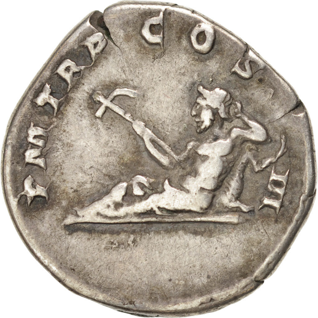 Moneda, Hadrian, Denarius, MBC, Plata, RIC:75.