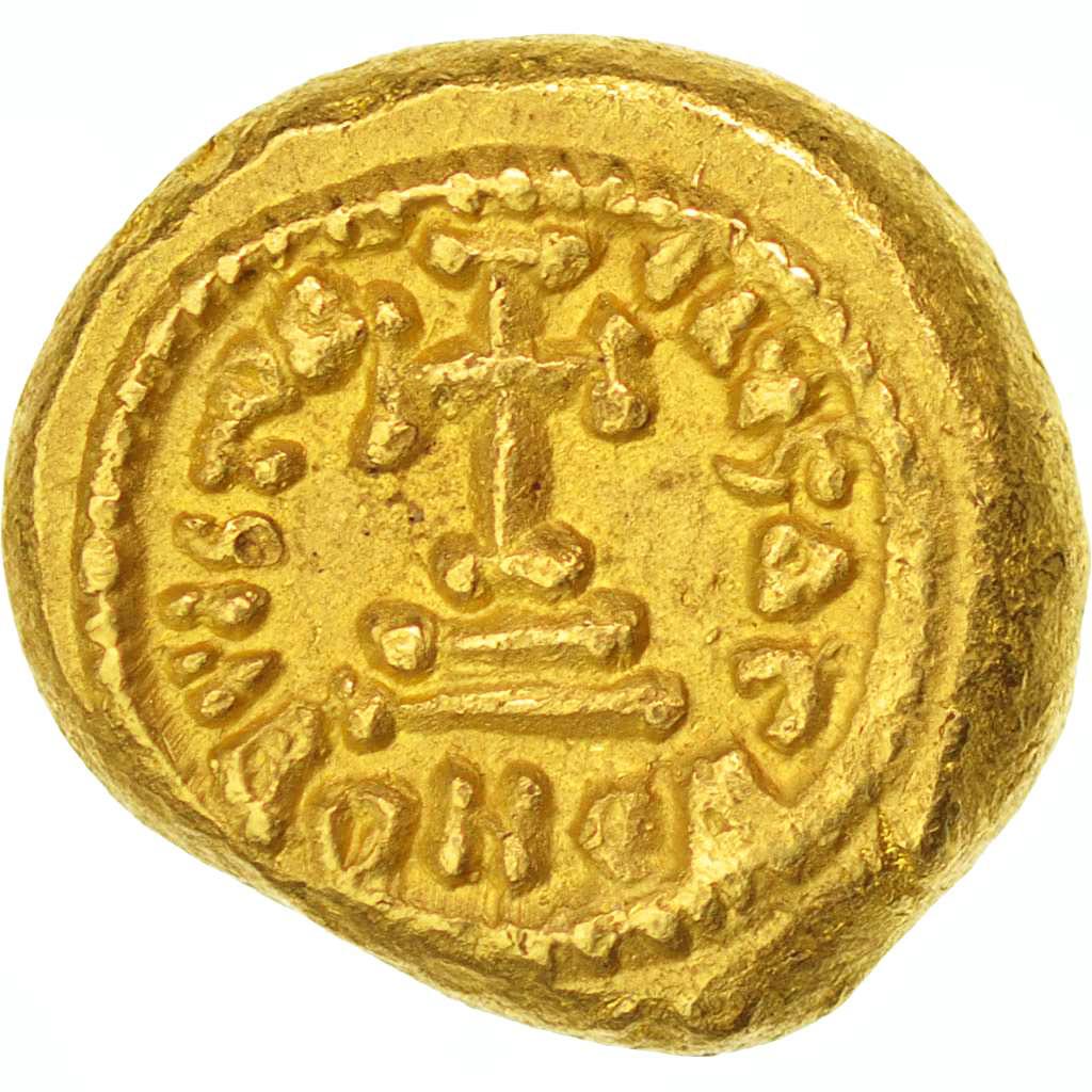 Munten, Constans II, Solidus, Carthage, PR, Goud