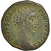 Münze, Marcus Aurelius, Sesterz, Roma, VZ, Bronze, Cohen:93, RIC:659.