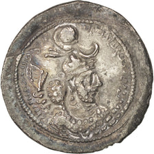 Moneta, Królowie sasadzyńscy, Yazgard I (399-420), Drachm, AU(55-58), Srebro