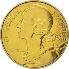FRANCE, Marianne, 20 Centimes, 1990, Paris, KM #930, MS(63), Aluminum-Bronze,...