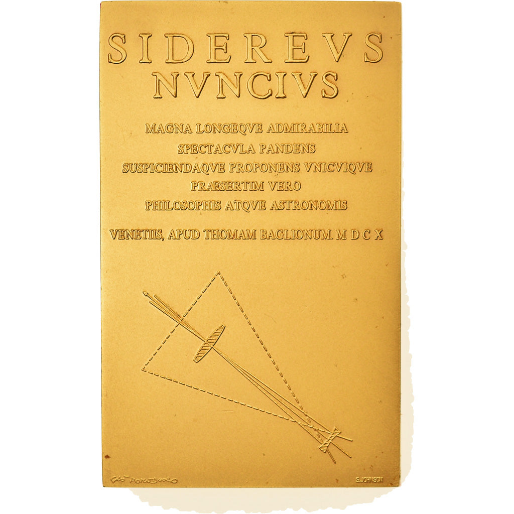 Italy, Medal, Galileo, Universita di Padova, Sciences & Technologies, 1992