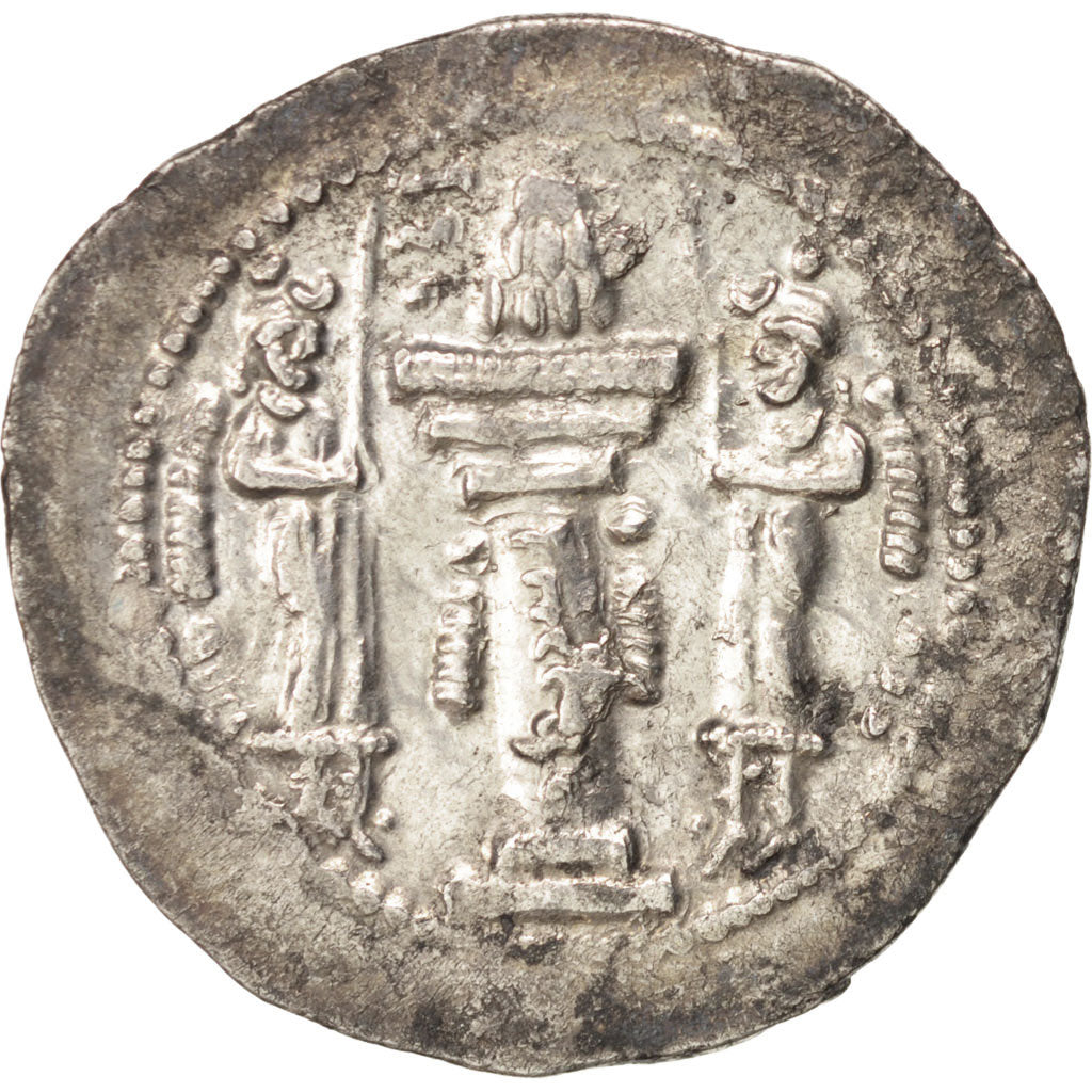 Sassanides, Yazdgard Ier (390-420), Drachme, Göbl 147