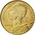 FRANCE, Marianne, 20 Centimes, 1993, Paris, KM #930, AU(55-58),...