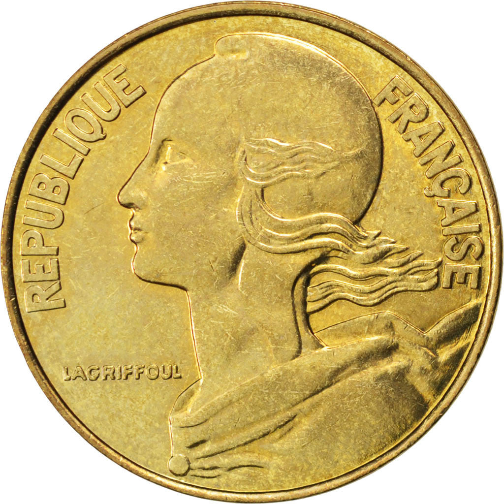 FRANCE, Marianne, 20 Centimes, 1994, Paris, KM #930, AU(55-58),...
