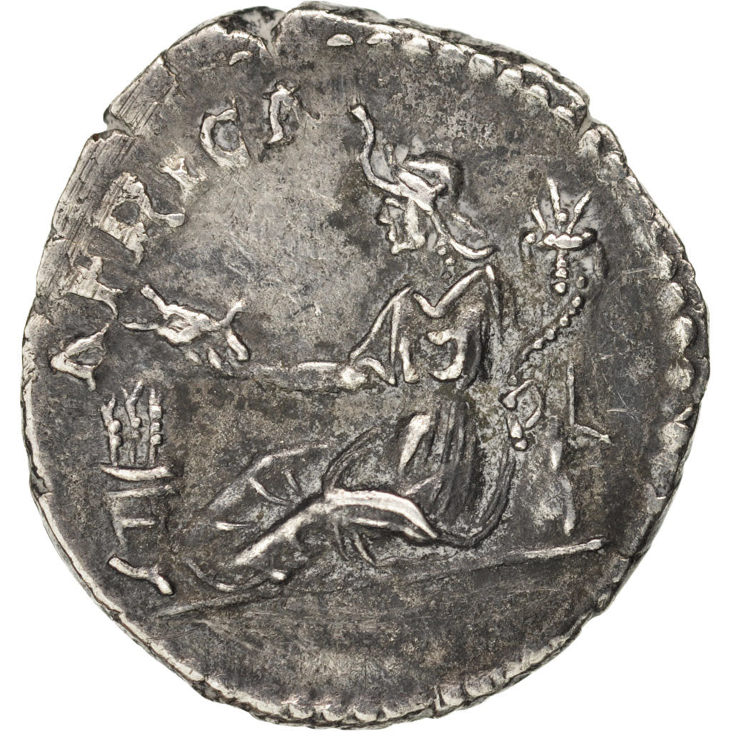Moneda, Hadrian, Denarius, Roma, EBC, Plata, RIC:299 var.