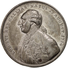 France, Medal, National Convention, History, 1793, AU(50-53), Tin