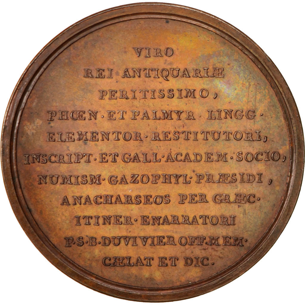 FRANCE, Arts & Culture, French Directory, Medal, 1795, MS(60-62), Duvivier,...