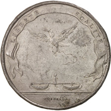 FRANCE, Politics, Society, War, French Directory, Medal, EF(40-45), Tin, 39,...