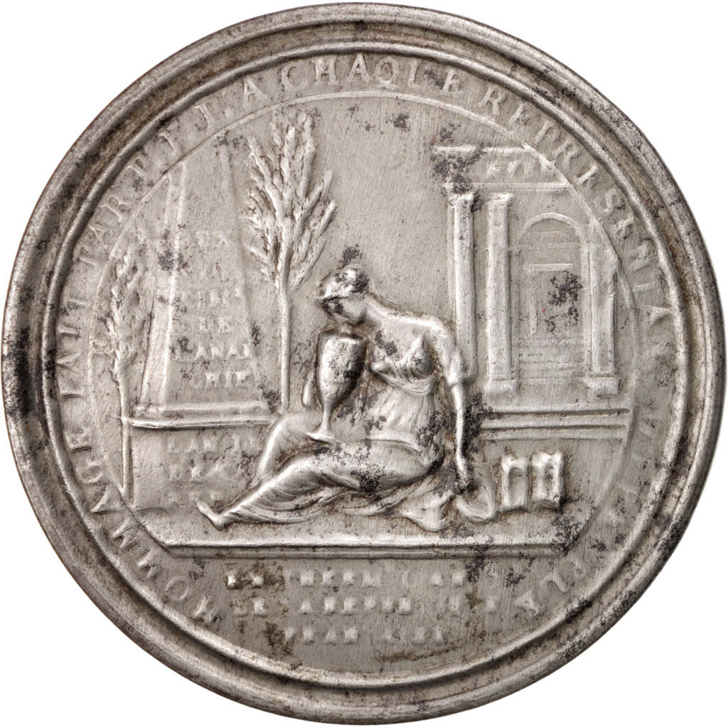 France, Medal, Sénat Français, National Convention, History, 1795, EF(40-45)