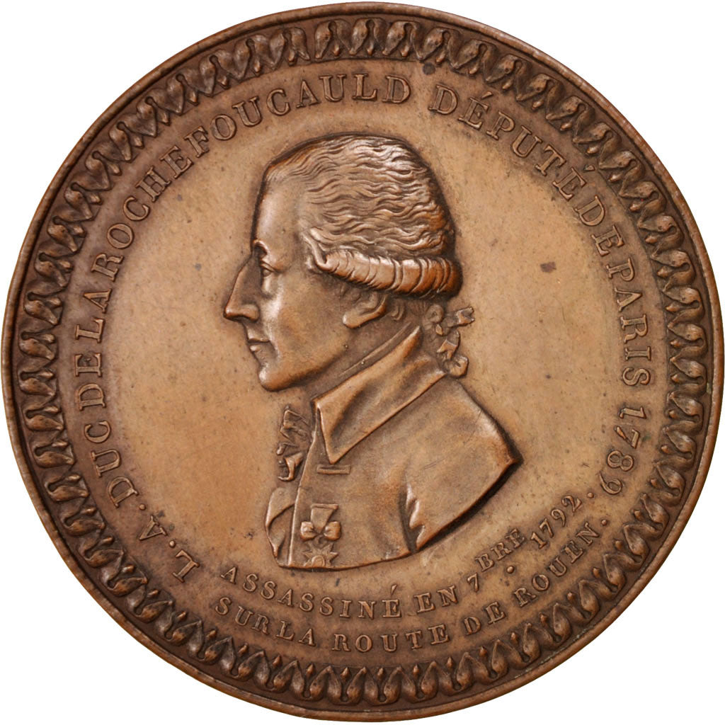 Assassinat de Louis-Alexandre, duc de La Rochefoucauld d’Enville (1743-1792)...
