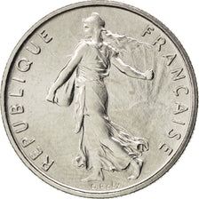 Vème République, 1/2 Franc Semeuse, 1968, KM 931 