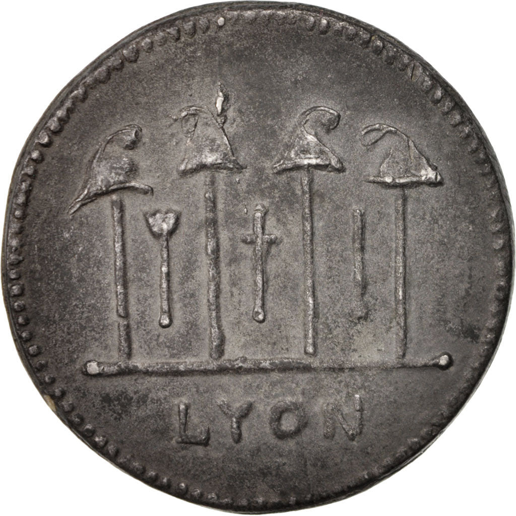 Francia, Medal, End of Monarchy, Politics, Society, War, BB+, Stagno