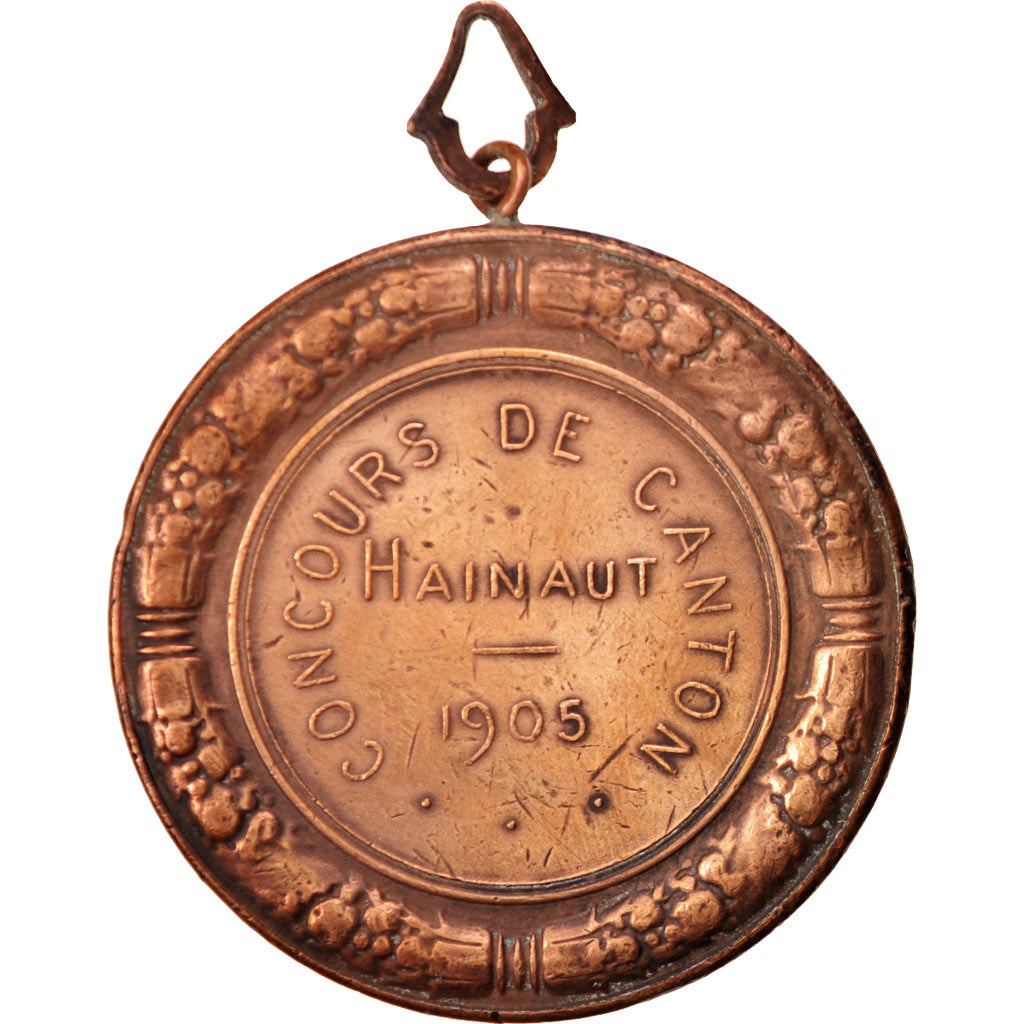 Belgique, Medal, Business & industry, 1905, TTB, Cuivre