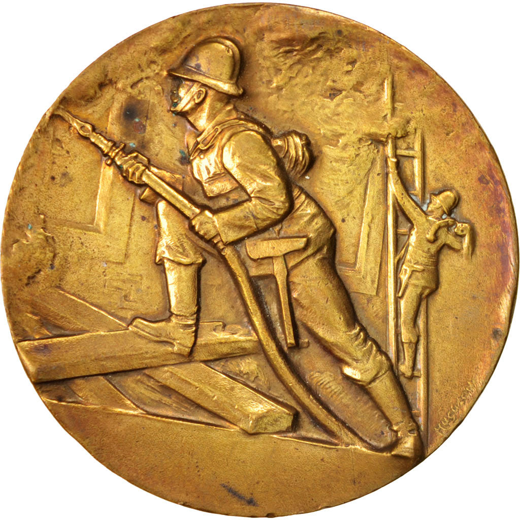 Allemagne, Medal, Politics, Society, War, 1921, TTB+, Bronze