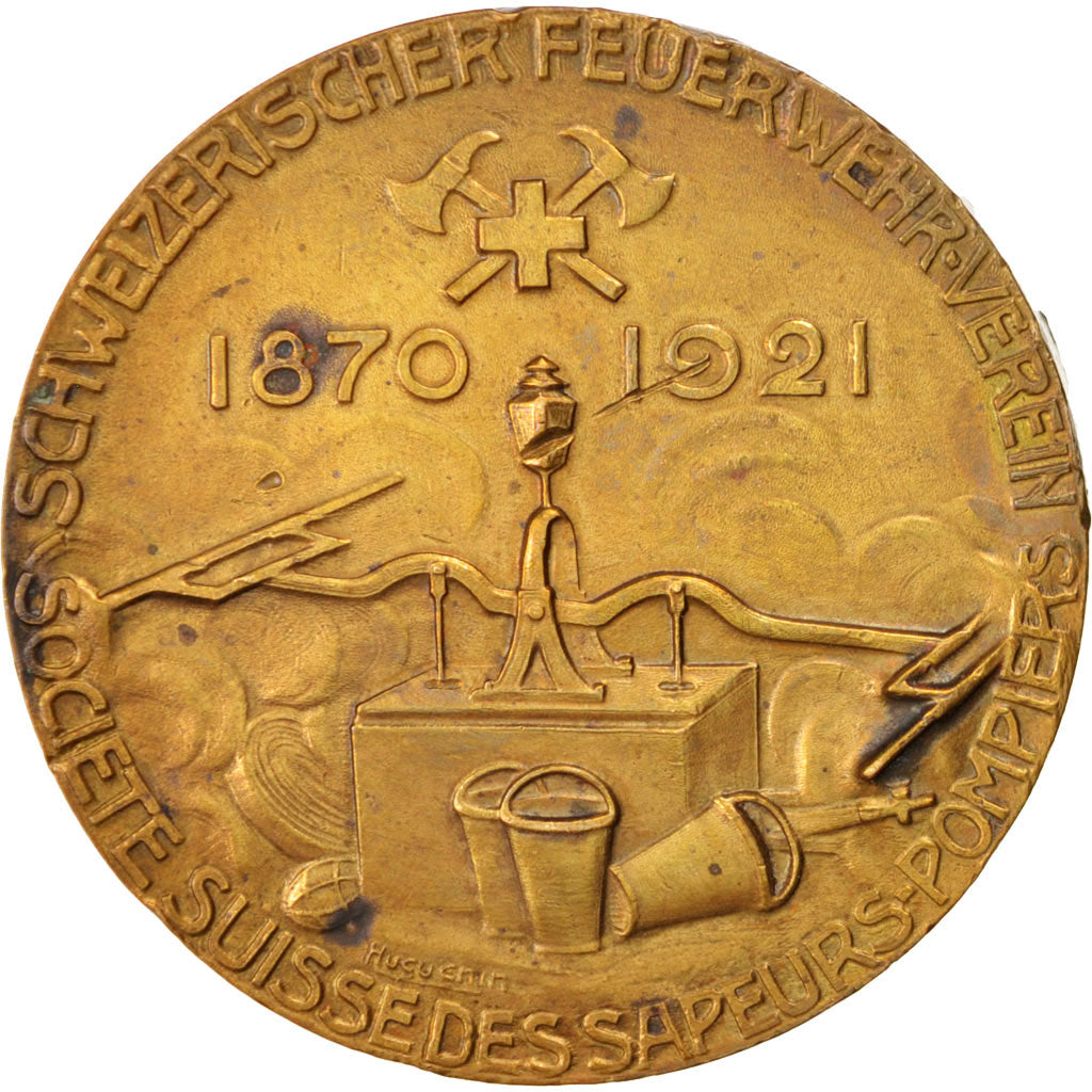 Allemagne, Medal, Politics, Society, War, 1921, TTB+, Bronze