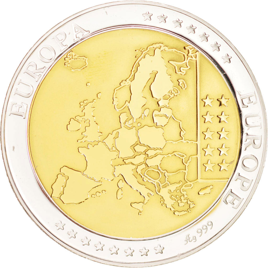 France, Medal, The Fifth Republic, History, MS(65-70), Silver