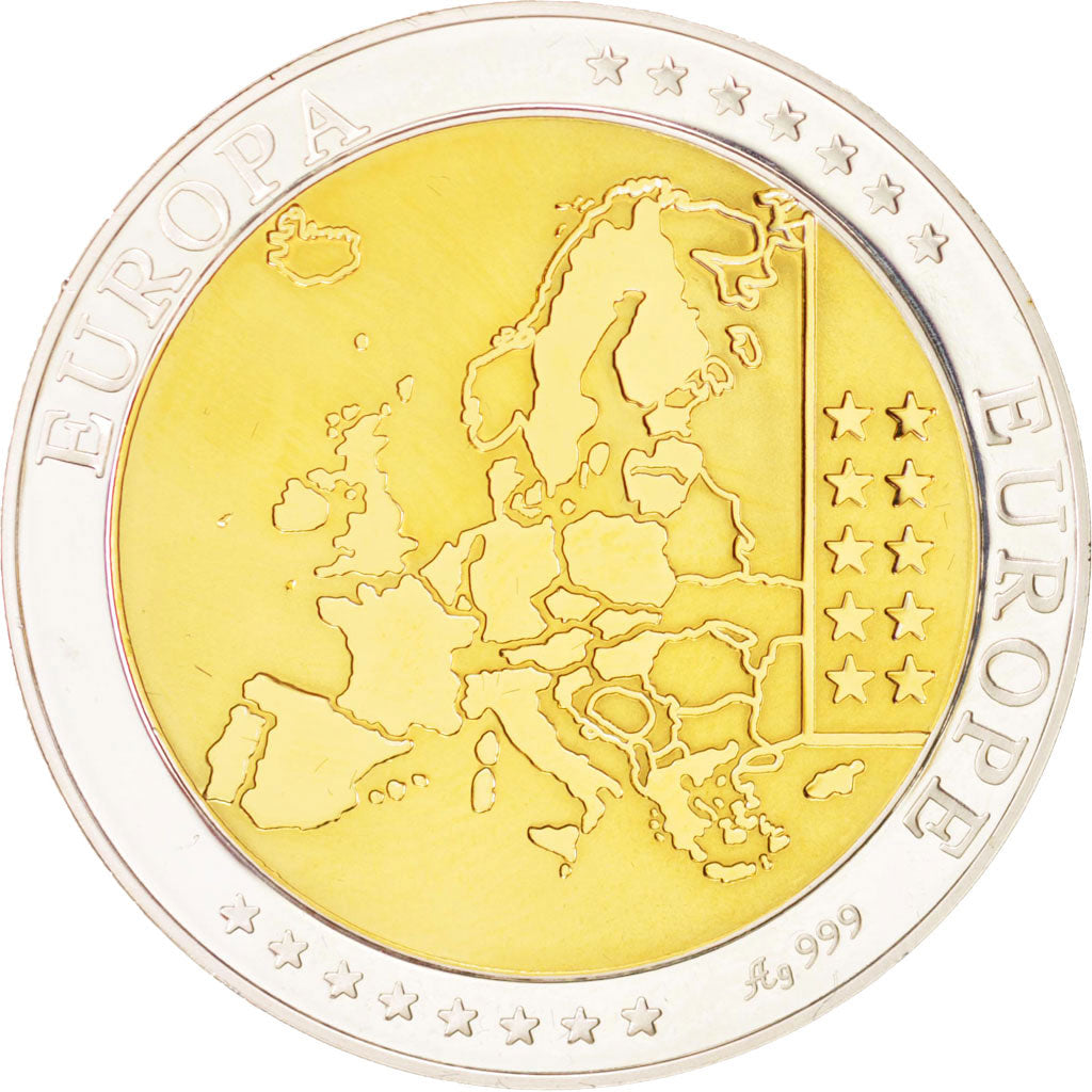 France, Medal, The Fifth Republic, History, MS(65-70), Silver